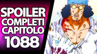 ONE PIECE SPOILER 1088 (COMPLETI): ANTICIPAZIONI E PRIMI COMMENTI
