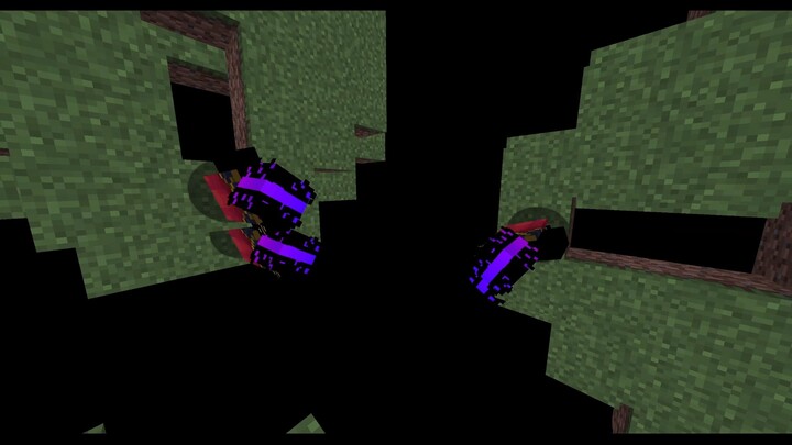 Terjebak di ruang empat dimensi dalam Minecraft