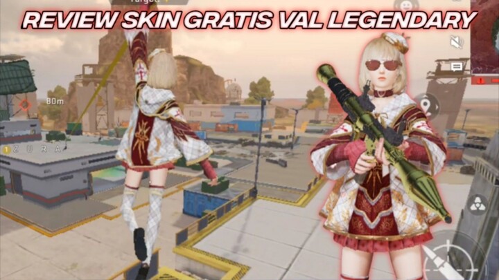 Gameplay Val Legendary Gratis!! Skin Gratis Tapi Keren🔥 - Blood Strike Gameplay