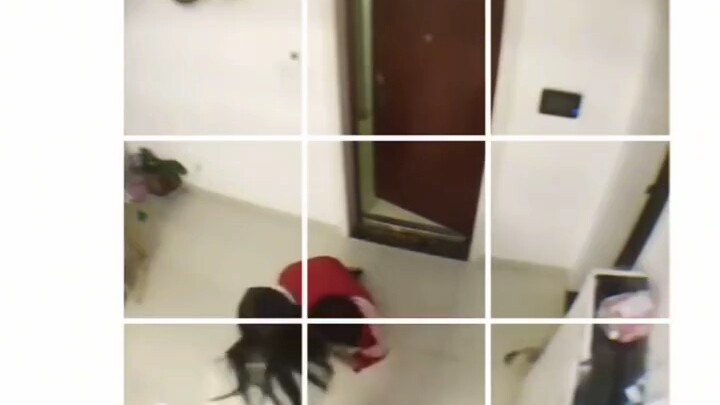 عامل التوصيل: اسرع اسرع، هذا المكان يجلب لي الحظ السيئ!