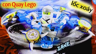 con quay ninjago lốc xoáy | zane spinjitsu ninjalego