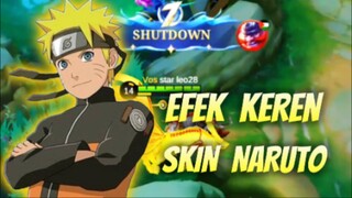 TERNYATA EFEK SKIN NARUTO SEKEREN ITU😱
