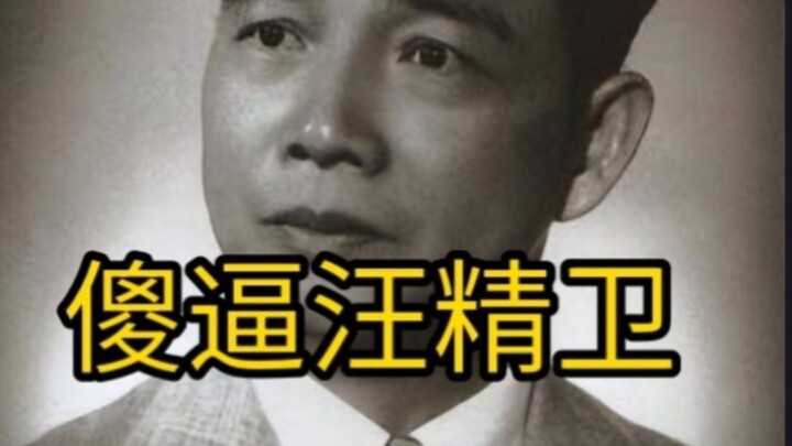 Stupid bastard Wang Jingwei