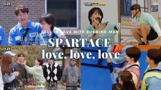 [김종국♡송지효] Spartace sweet moments | Kim Jong Kook and Song Ji Hyo moments ep.590-605 compilation