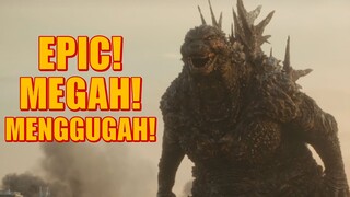 Review GODZILLA MINUS ONE, Film Monster Seru yang Bikin Terharu