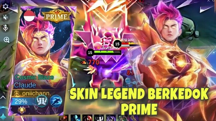 GAMEPLAY SKIN CLAUDE PRIME! 🔥KEREN BANGET CUY!!