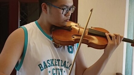 Picked up the violin again after four years.
