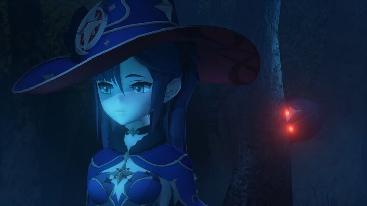 [Genshin Impact Animation] Kurumi stole Mona's hat