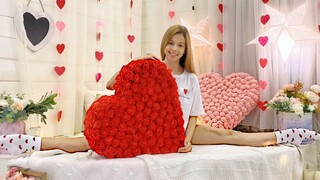 俄罗斯女孩：请收下我的情人节礼物💕