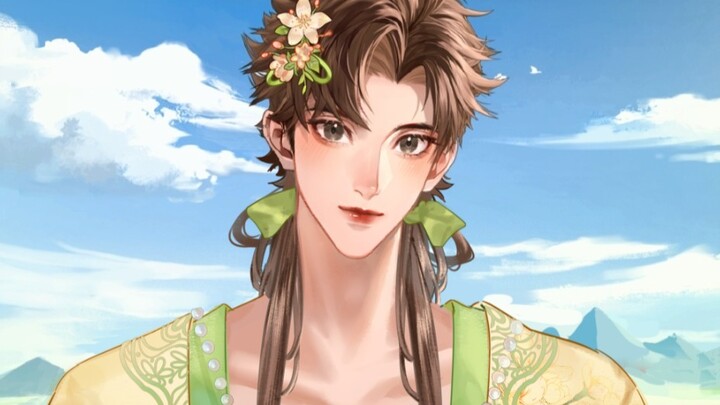 Ini bunga daun bawang Guangling～～