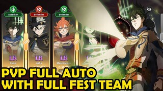 PVP Team Trio Fest !! Yuno Spirit Dive Bersama Black Asta Dan Mereoleona - BLACK CLOVER MOBILE