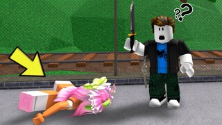 FAKE BODY TROLLING TEAMERS in Roblox Murder Mystery 2!