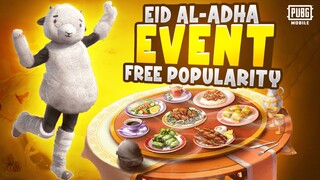 Get free popularity in Eid al Adha special event New event Pubg Mobile