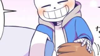 【การ์ตูน Undertale / คำบรรยายภาษาจีน】ชีวิตอันแสนสุขของโจรใต้ดินและทูตสันติภาพ x