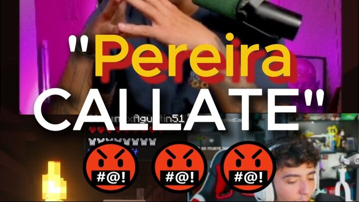 El mayor enfado de Auronplay con Pereira