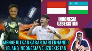 KABAR TIMNAS U 23 TERBARU HARI INI - JELANG INDONESIA VS UZBEKISTAN U23