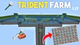 BEST Trident Farm 1.17 Minecraft Bedrock/PE | MCPE,Xbox,PS4,Switch |