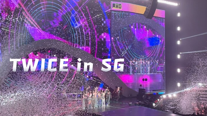 ในที่สุดก็ถึงคิวฉันย้ายเวทีแล้ว (กรีดร้องแบบผี)!! | คอนเสิร์ตทไวซ์ ณ สิงคโปร์ | Talk that talk