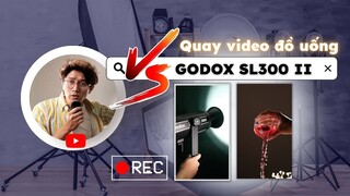 REVIEW GODOX SL300 II - Đèn thần thánh cho người thích SLOWMOTION #mvcthinh