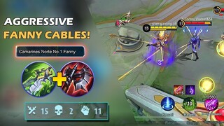 FANNY VS STRONG META AAMON | GLOBAL FANNY BEST BROKEN BUILD | MLBB