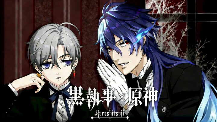 “Khi bạn mở Hắc Quản Gia theo phong cách ‘Genshin Impact’”