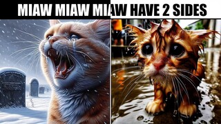 Miaw Miaw Miaw Sad Cat Ai Song Have 2 Sides...