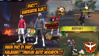 NYARI MUSUH DI MAP KALAHARI EMANG SUSAH.!! (PART 2) FREE FIRE BATTLEGROUND.