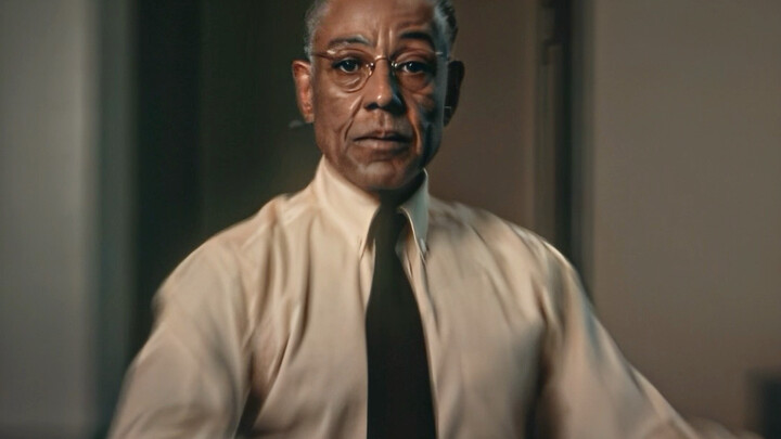 He transformed back into Gus in just one second.