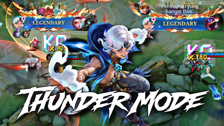 THE POWER OF THUNDER STORM❕DAMAGENYA SAKIT BANGET❗