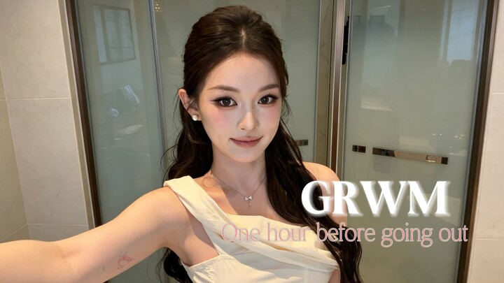 🍾GRWM | MGP counter sales associate’s immersive makeup routine one hour before a gala～