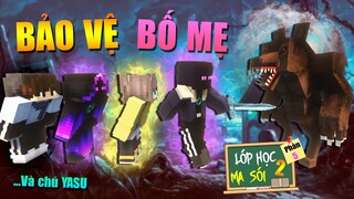 Minecraft LỚP HỌC MA SÓI 2 (Phần 5) #2- JAKI PHẢI BẢO VỆ BỐ MẸ, NẾU KHÔNG SẼ BỊ BAY MÀU 🐺 vs 😨