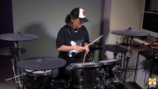 [Drum Kit] Chainsaw Man OP Kenshi Yonezu "KICK BACK" Drummer Haru's passionate cover!