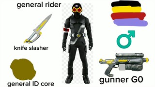 general rider henshin sound