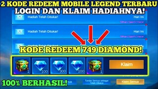 UPDATE! 2 KODE REDEEM ML 2023 HARI INI | KODE REDEEM MOBILE LEGENDS TERBARU MARET 2023