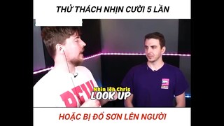 Thử thách nhịn cười hoặc bị đổ sơn lên người | #giaitri