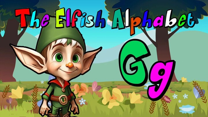 Alphabet and English letter G-g