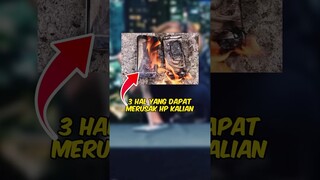 3 Hal yang dapat merusak HP Kalian (Nomer 3 jangan jangan sering kalian lakukan) #shorts