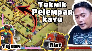 Teknik Pelempar Kayu Hancurkan Inferno Clash of clans Strategy