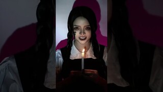I hope that you just loathed this late night Wednesday Addams makeup tutorial!