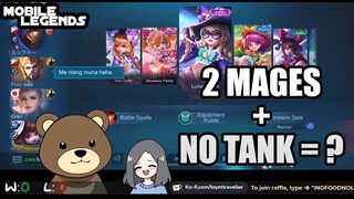 2 MAGES + NO TANK = ?? - MLBB DIARY VOL. 73