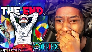 The PERFECT ENDING To Luffy's Backstory 🥹 POST-MARINEFORD FINALE! | One Piece EP's 503-505 Reaction!