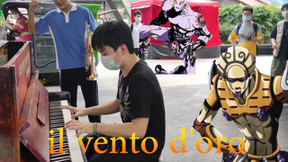 [Musik] <il Vento d'oro> versi piano|JoJo's Bizarre Adventure