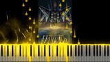 "Mobile Suit Gundam Flash Hathaway" theme song "Flash" -- special effects piano