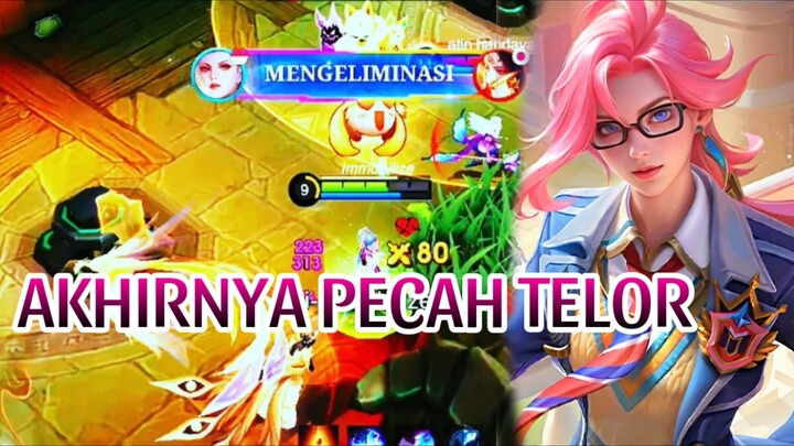 AKHIRNYA PECAH TELOR