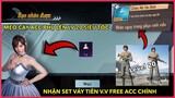 CÁCH NHẬN SET VÁY TIÊN SLIVER VĨNH VIỄN FREE VỚI MẸO CÀY ACC PHỤ LÊN LV 20 SIÊU TỐC || PUBG MOBILE