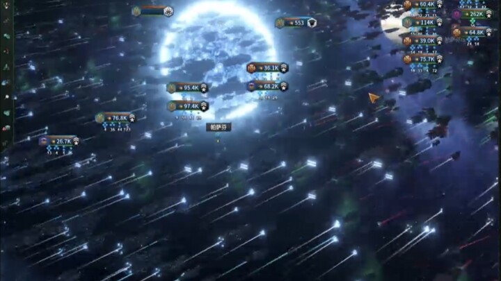 [Stars Ignite the Flame] Our fleet blots out the sky—so much so that the CPU declares us its archene