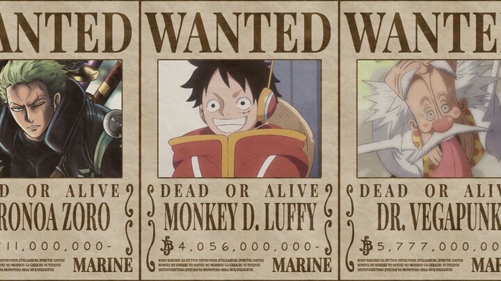 Straw Hat Pirates Rewards After Egghead Arc (Personal Openion)