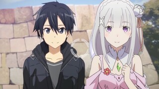 [Kesalahpahaman] Ketika Kirito jatuh cinta dengan Emilia di edisi pertama, Asuna :? ? ? ? ? ?