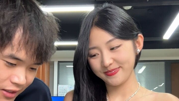 I’m a cute girl, and you’re cute too!