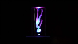 新世纪福音战士ED绫波丽纪念水晶摆件展示 纯黑背景